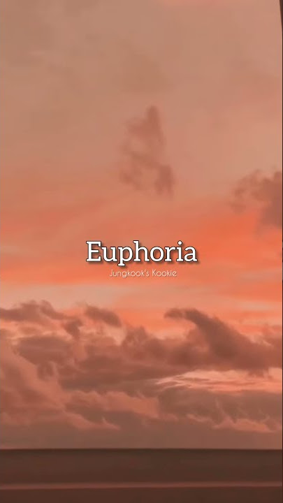 U are the cause of my euphoria 💜🌟 Jungkook Euphoria #BTS #shorts #jungkook