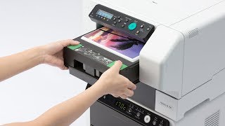 Ricoh Demo - Direct to Garment Ri 100