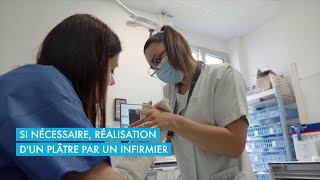 Parcours patient aux urgences à l'hôpital Edouard Herriot  HCL