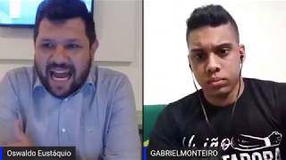 LIVE ANTERIOR A PRISÃO DE OSWALDO EUSTÁQUIO HOJE, A MANDO DO STF - #SaraLivre! com Gabriel Monteiro