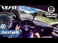 Vw passat w8 acceleration  top speed autobahn pov by autotopnl