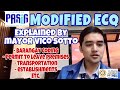 MAYOR VICO PASIG MODIFIED ECQ(MECQ) | EXPLAINED