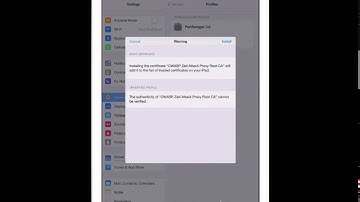 ZAP - Setting up ZAP for iOS