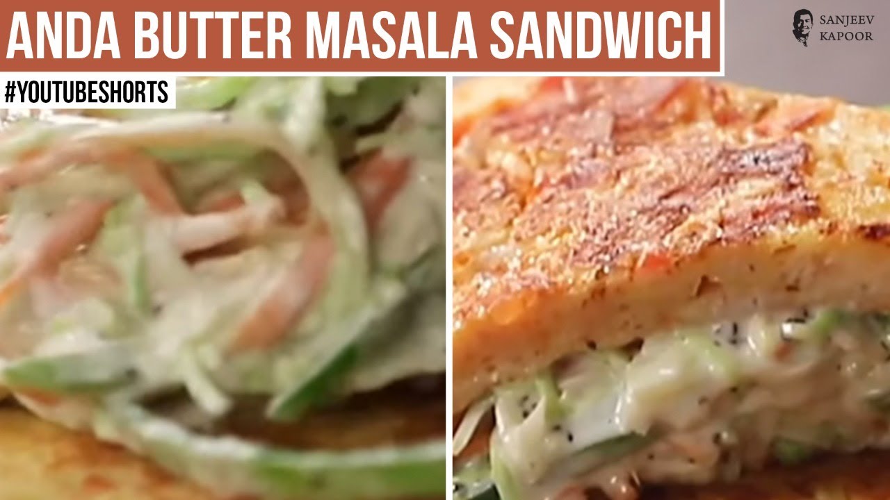 Anda Butter Masala Sandwich  | #Shorts | Sanjeev Kapoor Khazana