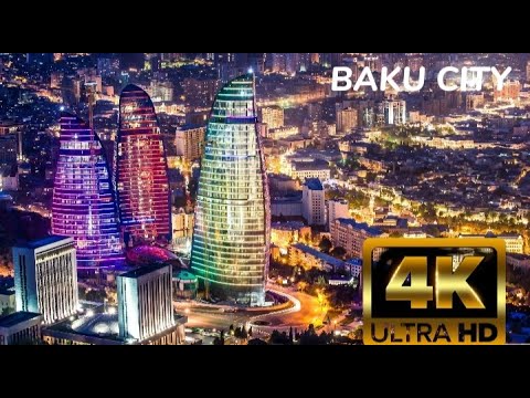 Baku CITY 2023.  4k video