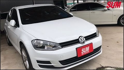 已售出【中古車】 VW GOLF VII Golf 1.2 原廠保養 、車況漂亮  值得入手 2014