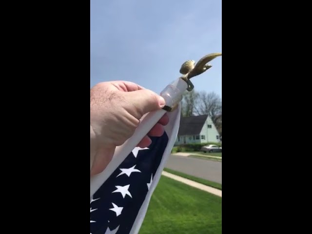 How To Keep You Flag From Getting Tangled Youtube