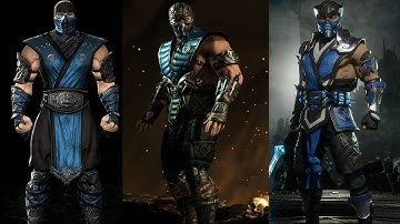 MORTAL KOMBAT 9 vs 10 vs 11 Characters Model Comparison