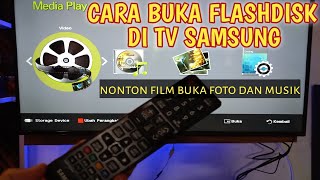 Cara Pasang Flashdisk di TV Samsung