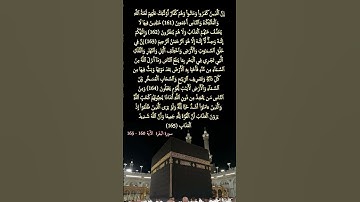 سورة البقرة     الآية  160  - 165 #المصحف #قرآن_كريم