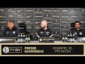 TV Elv // Pressekonferenz - SV Elversberg vs. VfR Aalen / 3:1
