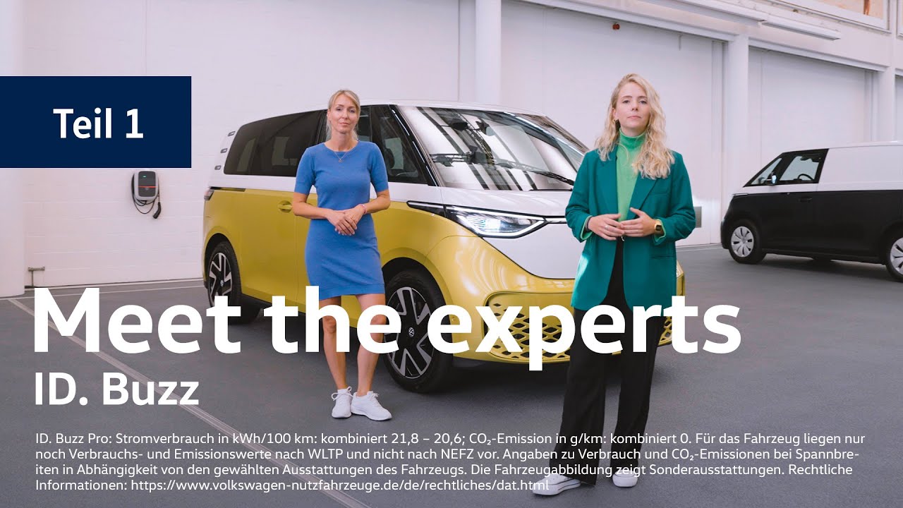 Der neue vollelektrische ID. Buzz – Meet the Experts #1 - YouTube