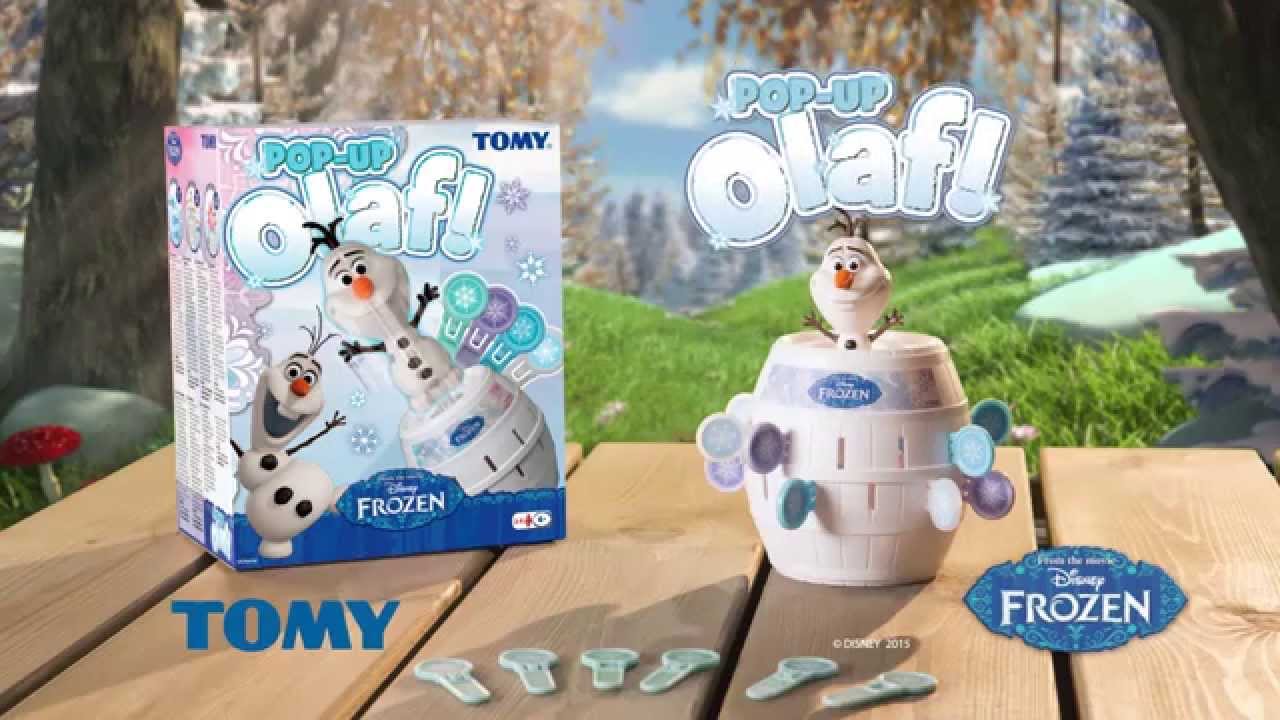 TOMY Pop-Up Olaf Commercial 