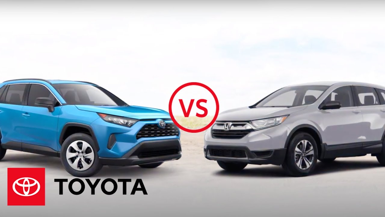 SUV Comparison: 2019 RAV4 vs CR-V | Toyota - YouTube