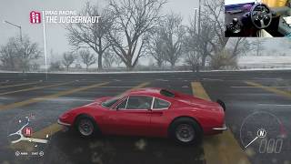 Ferrari dino 246 gt forza horizon 4 gameplay with logitech g920