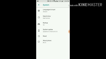 Mi A1 April security update..bug fixes update 2018.