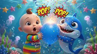 Balloon Pop Counting Song | kids nursery rhymes | Baby Song, Numbers Learning Fun 🎈🔢