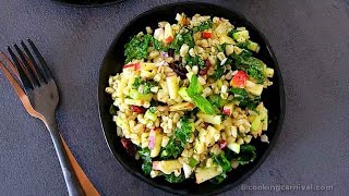 Wheat Berry Salad With Mint Dressing Wheat Berry Salad With Mint Dressing