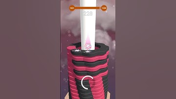 Stack Ball 3d Level 1231 || #stackball #gameplay #short