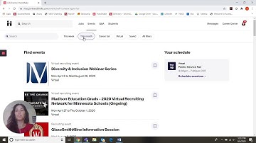 Finding Jobs/Internships on Handshake by Label