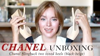 ПОКУПКИ. CHANEL SLINGBACK UNBOXING: обзор и примерка обуви chanel