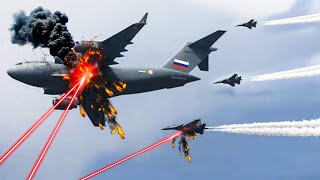 13 Minutes Ago, A C-130J Aircraft Carrying 6,700 Russian Special Forces Was Destroyed by US LASER