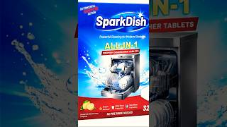 Best Dishwasher Tablets for Deep Cleaning 🔥 | SparkDish Home Essentials #shorts