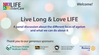 Live Long &amp; Love LIFE   a panel discussion on ageism
