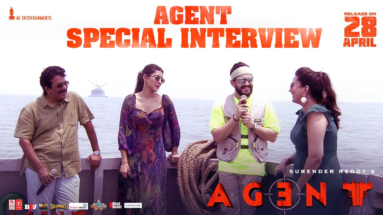 Team Agent Special Interview | Akhil Akkineni, Sakshi Vaidya | Anil Sunkara | Surender Reddy