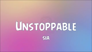 Sia - Unstoppable (Clean Lyrics)