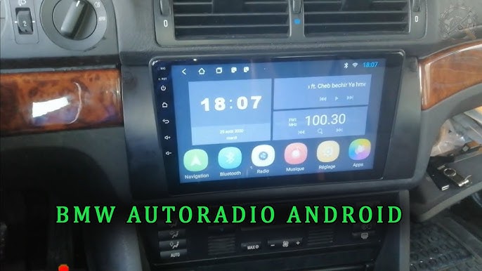 Autoradio BMW E46 Android Auto - CarPlay - Skar Audio