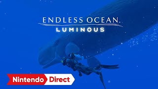 Endless Ocean Luminous launches 2nd May (Nintendo Switch)