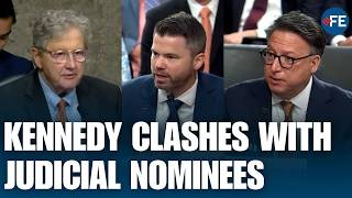 Kennedy Vs Nominees Heated Exchange Goes Viral In Senate Us News World News