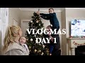 Winter Lodge tree decorations Christmas 2022 | Vlogmas