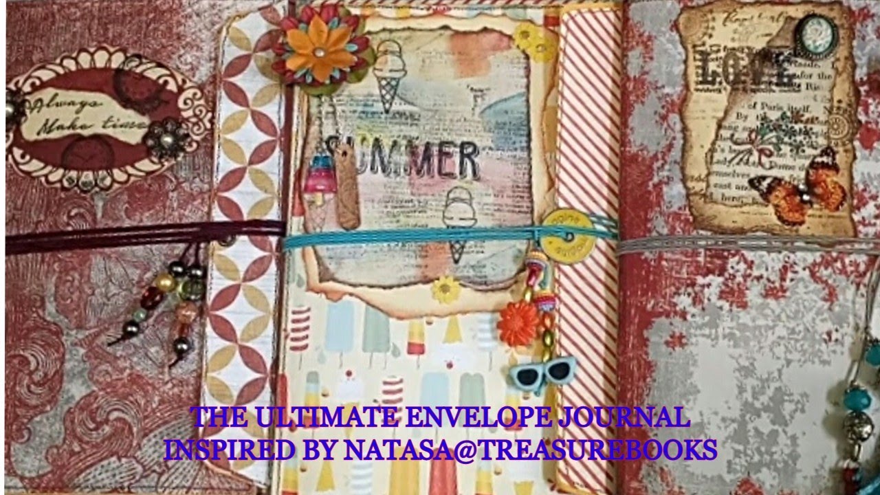 ULTIMATE ENVELOPE JOURNAL - Tutorial - YouTube