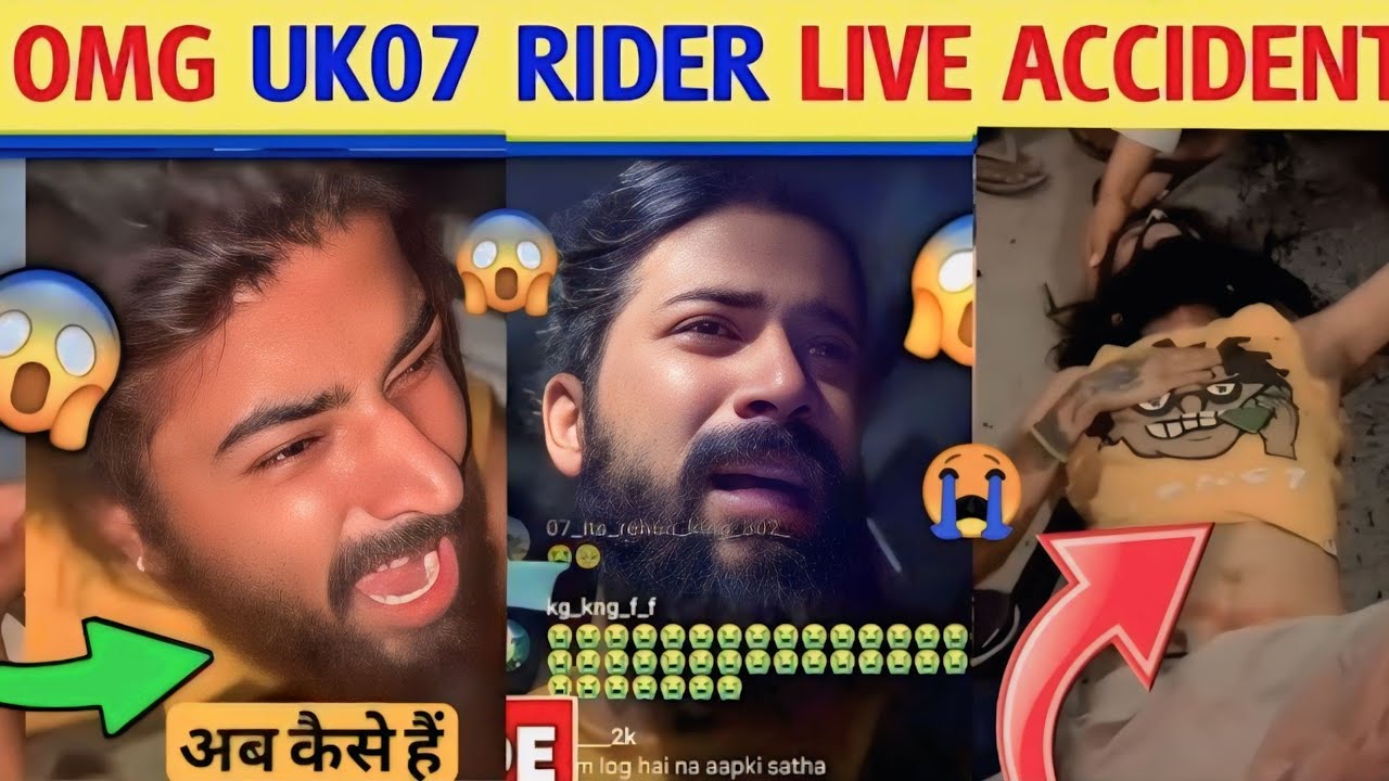 Uk07 Rider Live Accident 😭 || Mr Laawata || - YouTube