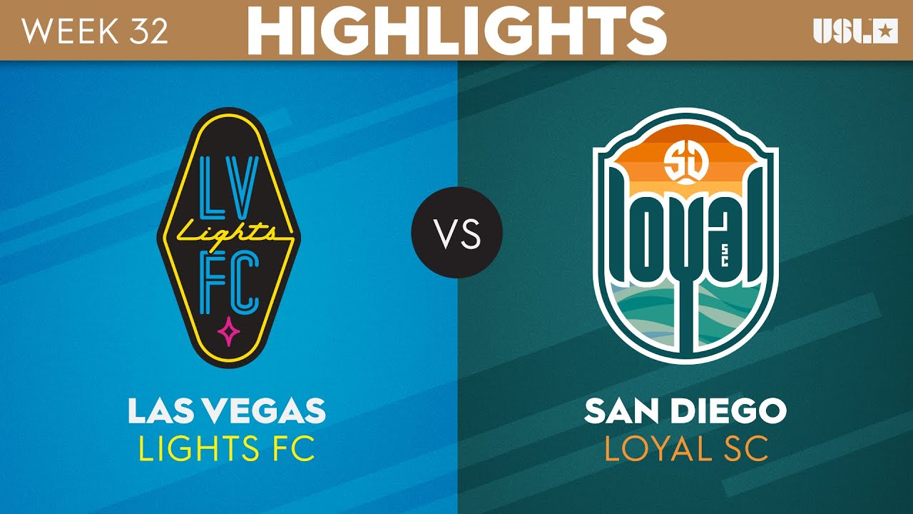 San Diego Loyal vence Las Vegas Lights FC por 2 a 1 e chega a seis jogos de  invencibilidade na USL Championship