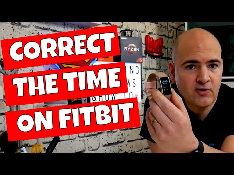 FitBit 기기의 시간 변경 또는 수정-2020 년 업데이트