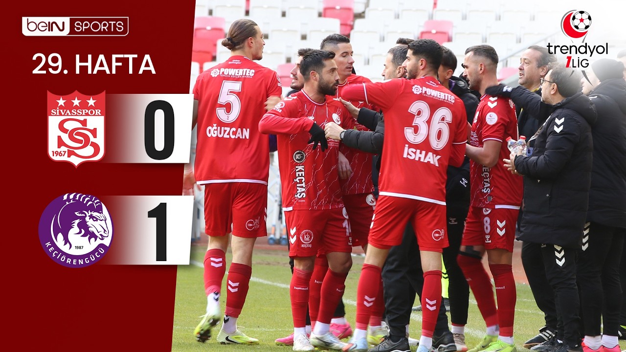 Sivaspor (0-1) Keçiörengücü | 29. Hafta Maç ÖZETİ | Trendyol 1. Lig - 2025/26