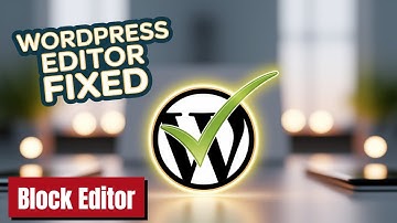 How to Fix WordPress Block Editor not working