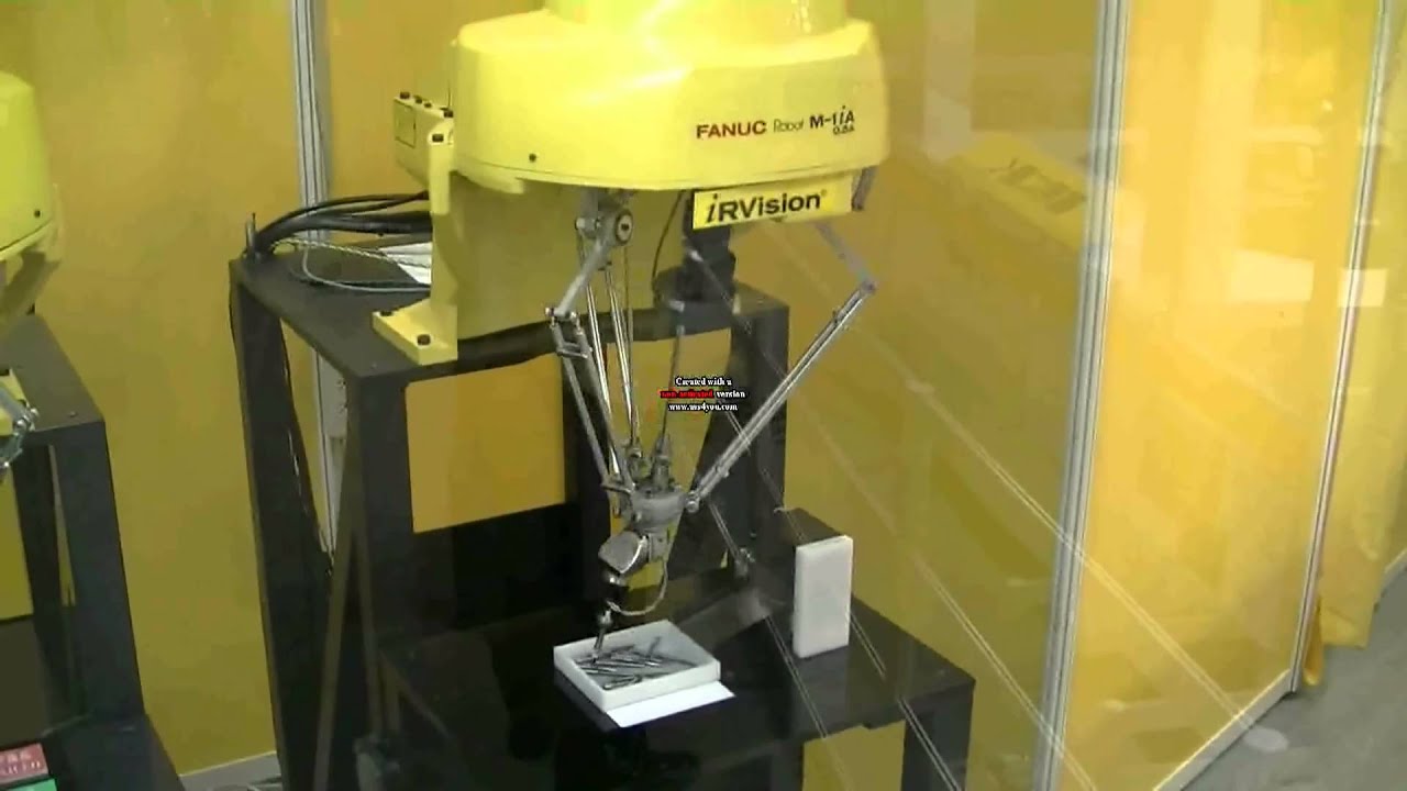 Fanuc M1iA metal thread tap picking YouTube
