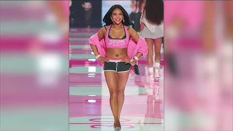 Athletes Suni Lee, Angel Reese walk Victoria