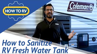 How To: Sanitize Your RV Fresh Tank & System