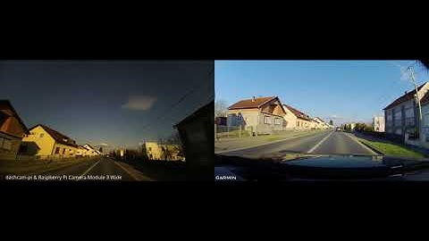dashcam-pi Raspberry Pi vs Garmin Dash Cam Mini 2