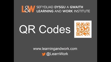 QR code video for using technology with under-represented adults course