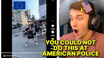 American reacts to EUROPE VS AMERICA TikToks