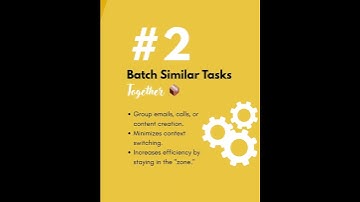 2 Productivity Hacks That Actually Work ⏱️ #shorts