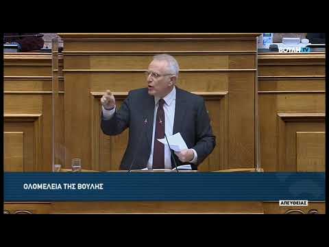 Αντισυνταγματική και πραξικοπηματική αφαίρεση του λόγου του ΠΠολάκη από τον προεδρεύοντα κ.Αθανασίου