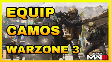 Warzone 3: How to Equip Camos on Weapon Tutorial! (Full Camo Guide)
