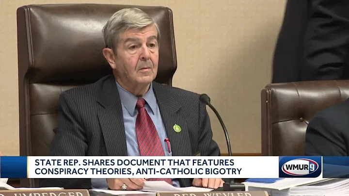 State Rep. shares document that features conspirac...